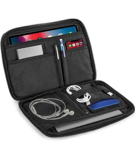 BagBase Essential Tech Organiser - BLK - ONE